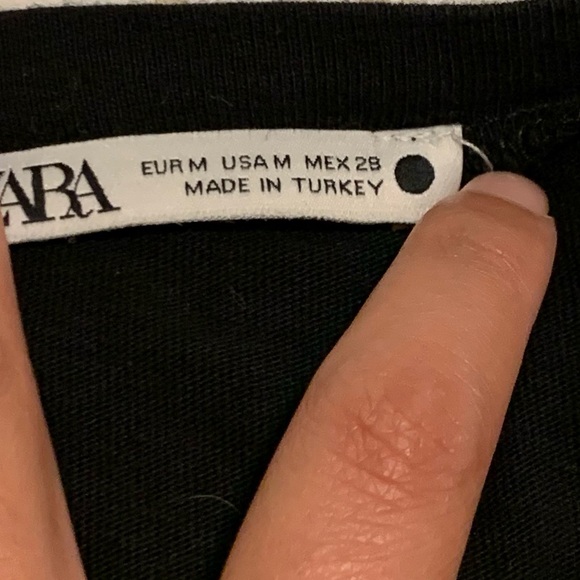 Zara Pearl Puff Sleeve Top - Picture 6 of 7